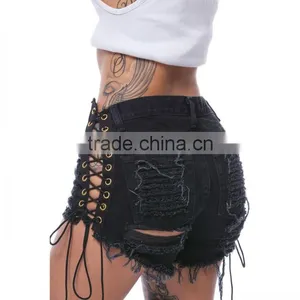 Sexy Tight Women Jeans Shorts for Women Summer Wear thumbnail-3