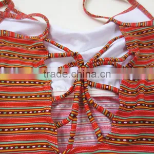 Sexy Ballet Leotard Child Strappy Back Tank Leotard Ballet Romper thumbnail-2
