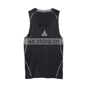 Custom Gym Vest Clothing Private Label Fitness Wear Men Sports Wholesale Tank Top thumbnail-4