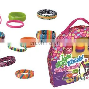 2015 NEW! DIY Craft Box Set-make Your Own Bracelet/bangle With Duct Tape for Kids thumbnail-1