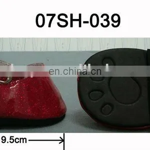 Cute! Mini Red Glitter Shoes for Plush Toys and Dolls! Best Price! thumbnail-1