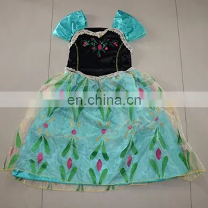Wholesale Frozen Princess Anna Elsa Coronation Dress KC-0026 thumbnail-1