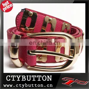 2015 CTY013 Pink Big Buck Wide Belts Women thumbnail-1