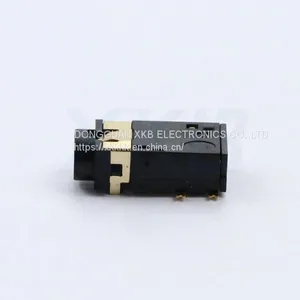 Gold Seller 4PIN Patch Gold-plated Footphone Installation Height 4.5mm 3.5 Audio Earphone Jack thumbnail-2