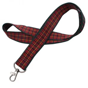 China Manufacturer Jacquard Printing Elastic Lanyard With Company Logo Design and Sample Free thumbnail-4
