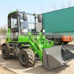 0.6ton Mini Wheel Loader With 4 in 1 Bucket thumbnail-2
