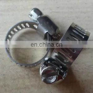 13-19mm Adjustable Stainless Clips/clamp for Pvc Hose thumbnail-1