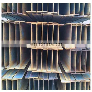 High Quality Q235 Q235B Q345 Q345B SS400 Hot Rolled or Welded Light Steel H and I Beam Price List per kg From Wuxi Factory thumbnail-6