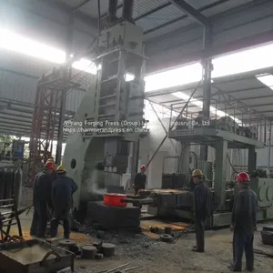 4 Tons C Type of Hydraulic Forging Hammer for Open Die Forging thumbnail-2