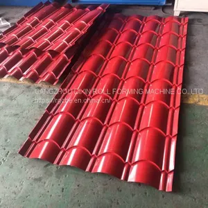 Steel Roof Glazed Tiles Press Machine/glazed Roofing Tiles Forming Machines thumbnail-5