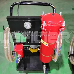 Movable Suction Oil Filter Machine for Insulation Oil Purifier LYC-100A thumbnail-1