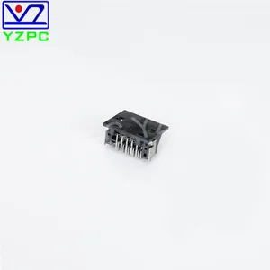 SLIM 15pin Female Right Angle PCB BOARD +CAP Computer Connector Slective Gold Plating CL=3.5mm thumbnail-4