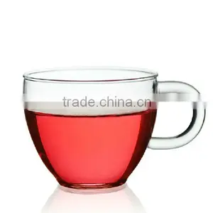 Glass Tea Cup Mug Heat-resistance 50ml Kung fu Tea Cups Tea Set thumbnail-1