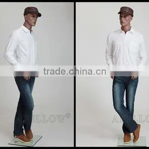 Wholesale Full Body Realist Muscle Male Mannequin Cheap Dummy Fiberglass Man Mannequin ZEKE2 thumbnail-3