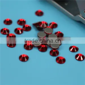 Wholesale New Style Light Siam Hot Fix Rhinestone Transfer Dress for Women thumbnail-1