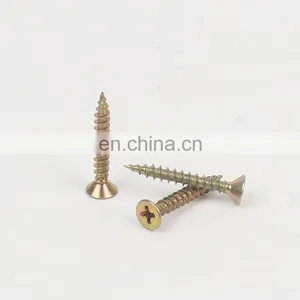 C1022A Hardened Steel Flat Countersunk Chipboard Screw Cutting Thread thumbnail-2