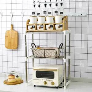Stainless Steel Easy to Assemble Floor-standing Shelf thumbnail-3
