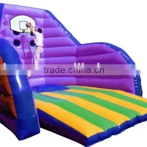 Hot Sale Inflatable Basketball Pitch With Basketball Goal thumbnail-1