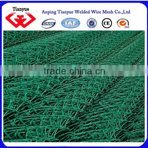 2015 Most Hot Sell Green Color Pvc Coated Chain Link Fence thumbnail-3