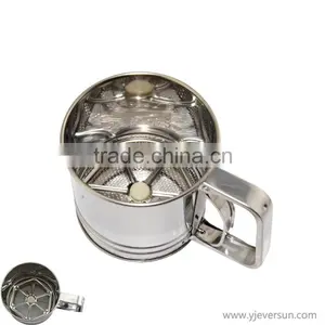 2015 New Arrival Stainless Steel Flour Sifter, Commercial Flour Sifter, Flour Sifter Mesh Wholesale Price thumbnail-1