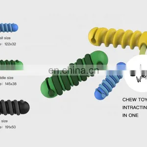 Original Design Dog Rope Interactive Big Dog Toys Molar Bite Toy Dog Training Stick Pet Floating Bite Toy thumbnail-3