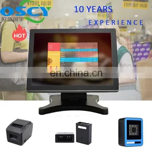 Win7/8/10 POS 15 Inch Retail Restaurant Pos System Capacitivel Touch Screen Pos Terminal thumbnail-4