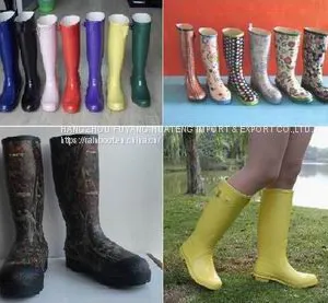 Various Printing Rubber Rain Boots, Vogue Rubber Boot, Waterproof Vogue Rain Boot, New Fashion Rubber Rain Boots, China Rain Boots thumbnail-2