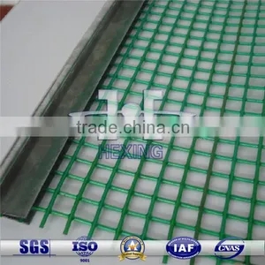 Green Color Stainless Steel Polyurethane Coated Wire Screen Mesh thumbnail-1