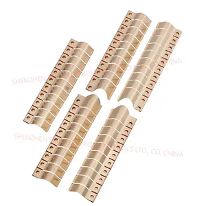 ROHS Compliant Beryllium Copper Finger Stock Gasket EMI Shielding Strips thumbnail-2