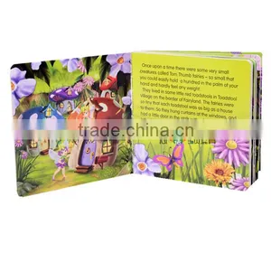 Custom Coloring Hardcover Child Board Book Printing thumbnail-5