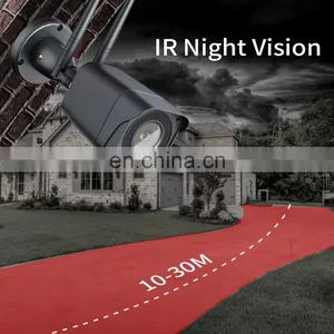8MP Wireless 4G Security 4K HD IP Camera CCTV Night Vision Outdoor Home Surveillance Cam Two-way Audio IR Night Vision CamHipro thumbnail-3