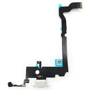 ORG USB Charger For IPhone XS MAX Port Dock Connector Flex Cable Charging With Microphone Repair Replacement thumbnail-4