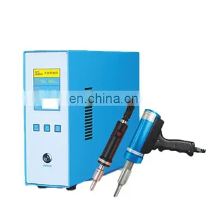 Lingke 35k 900W Mini Machine Spot Welding Hand Held Portable Ultrasonic Welder Equipment for Sale Factory Price thumbnail-1