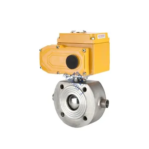 Electric Stainless Steel Wafer Insulated Ball Valve thumbnail-1