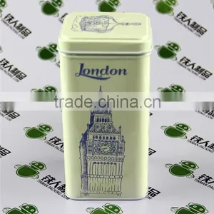 European Style Big Ben Candy Case Tea Tin Box Metal Can thumbnail-2
