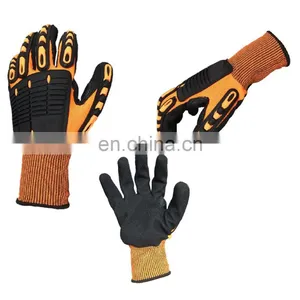Wholesale Safety Mechanic Work Industrial Hand Impact Work Gloves thumbnail-2