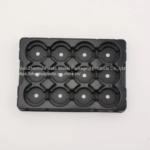 Black Plastic Blister Packaging Trays Protective Blister Trays thumbnail-5