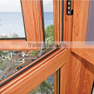 Thermally Broken Aluminum Casement Windows With Screen thumbnail-1
