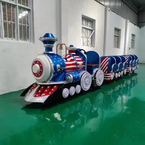 2024 New Design Electric Ride Shopping Mall Train Used Trackless Train thumbnail-5