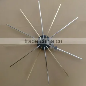 Copper Star Wall Clock thumbnail-2