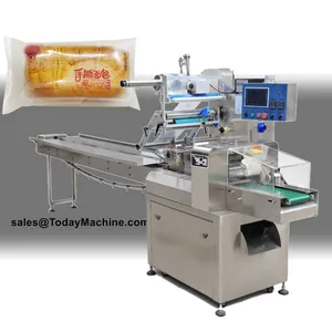 Automatic Flow Horizontal Pillow Mask Toy Book Food Wrapping Packaging Machine thumbnail-5