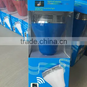 Dimmable Colorful LED Lighting Light With Smart Bluetooth Speaker thumbnail-6