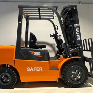 Diesel Forklift 3 Tons Three Mast 3m 4.5m 5m 6m Diesel Forklift With Isuzu Engine thumbnail-3