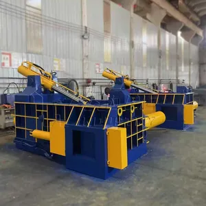 Plastic Bottle Compressor Cardboard Baler Waste Paper Baler Scrap Metal Baler thumbnail-4