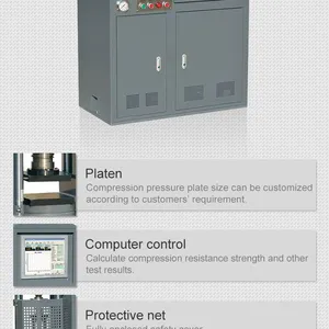 YAW-300B Hydraulic Servo Compression Tester Microcomputer Controlled for Concrete Bending & Compression for Test 1-Year Warranty thumbnail-2