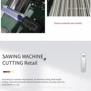 Cutting and Selling Thick-walled Stainless Steel Pipes 133*40, 304 Stainless Steel Seamless Pipes, Sold From One Piece thumbnail-3