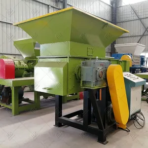 Wood Pallet Crusher Single Shaft Crushing Shredder thumbnail-1