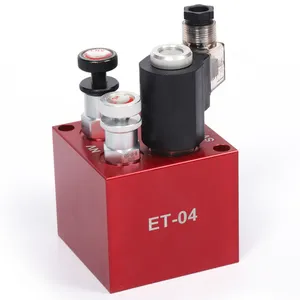 Custom Manifolds Aluminum Hydraulic Manifold Block Parts High Quality Machined Collector Blocks Hydraulic Valve V2073 thumbnail-3