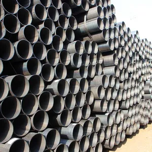 Chinese Factory Black Round Tube Hot Rolled for Building Astm Bs Large Stock With Short Delivery Time thumbnail-1