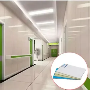 WaterproofWeather-Resistant Durable Roofing Tile Corrugated Roof Factor Greenhouse Skylight Transparent Glass Tile FRP Panel thumbnail-1